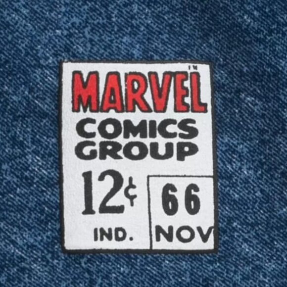 Marvel Spirit Jersey Blue Spiderman 60th Anniversary Hoodie - Size Large - NWT - Picture 6 of 7